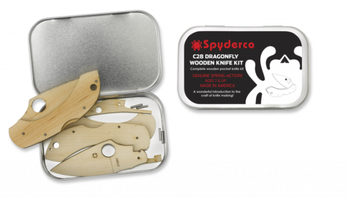 122 Spyderco Dragonfly Wooden Kit фото 11