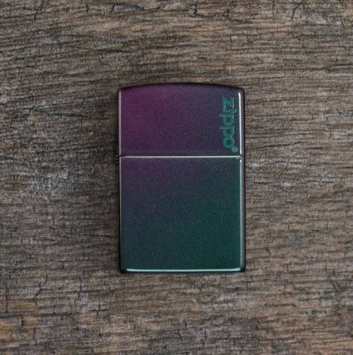 138 ZIPPO ЗажигалкаLogo Classic с покрытием Iridescent фото 4