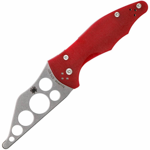 Складной нож Spyderco Yojimbo 2 Red Trainer - 85TR2 фото 4