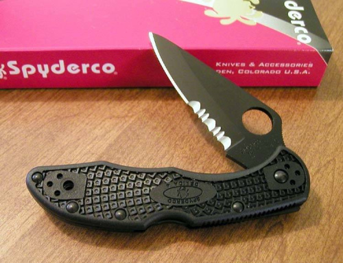 Складной нож Spyderco Delica 4 - 11PSBK фото 5 Складной нож Spyderco Delica 4 - 11PSBK фото 5