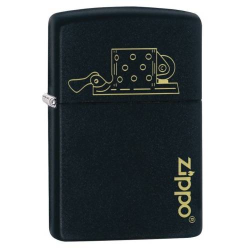 138 ZIPPO Зажигалка ZIPPO Logo Insert с покрытием Black Matte