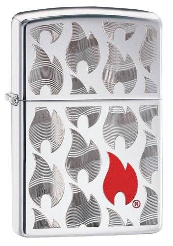 206 ZIPPO Зажигалка ZIPPO Classic с покрытием High Polish Chrome