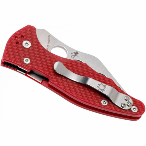 Складной нож Spyderco Yojimbo 2 Red Trainer - 85TR2 фото 12