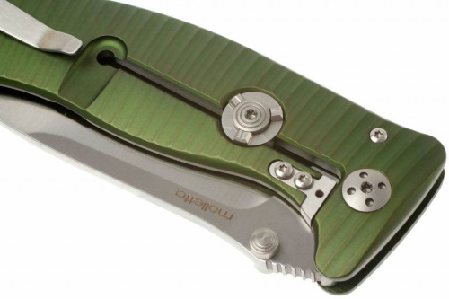 Складной нож Lion Steel SR1A GS GREEN фото 5