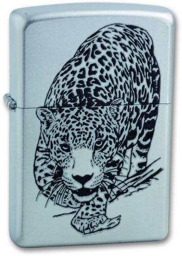 206 ZIPPO Зажигалка ZIPPO Leopard Satin Chrome