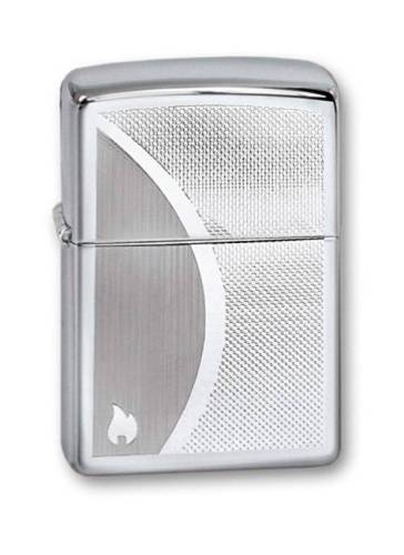 206 ZIPPO Зажигалка ZIPPO Shadow Gradiant High Polish Chrome