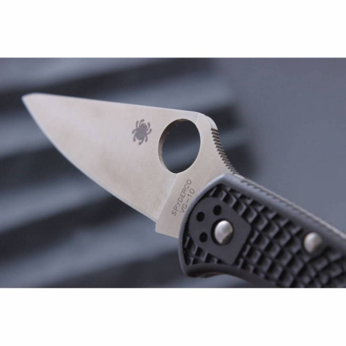 Складной нож Spyderco Delica 4 Flat Ground - 11FPBK фото 7 Складной нож Spyderco Delica 4 Flat Ground - 11FPBK фото 7