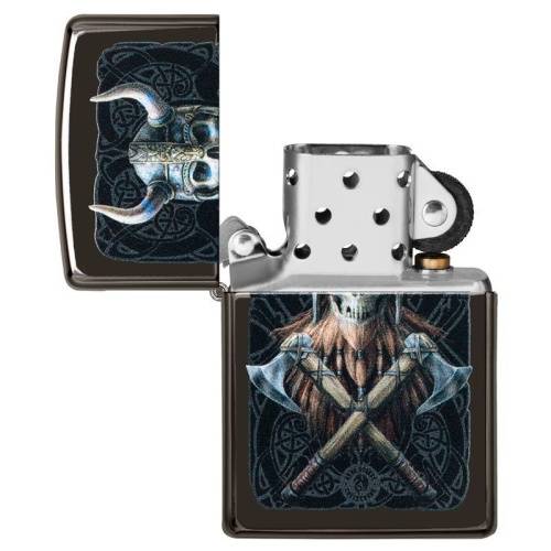 321 ZIPPO Зажигалка ZIPPO Anne Stokes с покрытием High Polish Black фото 4