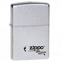  зажигалка ZIPPO Footprints Satin Chrome