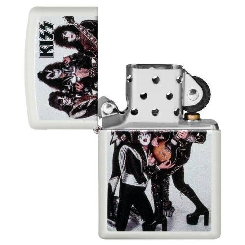 321 ZIPPO Зажигалка ZIPPO KISS® с покрытием White Matte фото 2