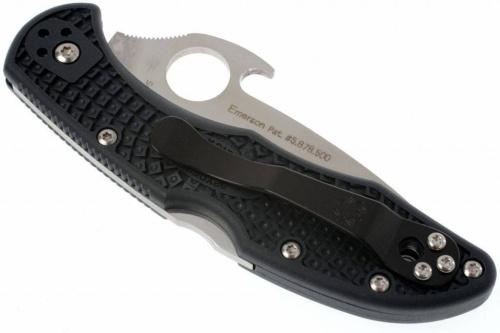 Складной нож Spyderco Delica 4 Emerson Wave Opener® 11PGYW фото 14