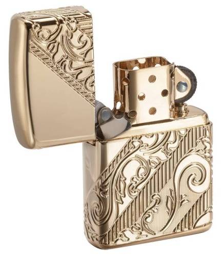 250 ZIPPO Лимитированная зажигалка ZIPPO Armor® с покрытием Gold Plated