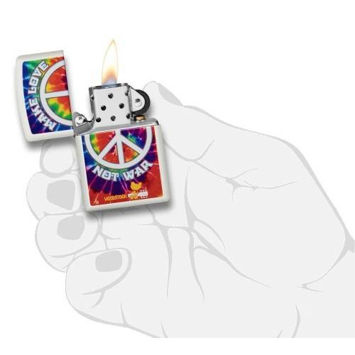 138 ZIPPO Зажигалка ZIPPO Woodstock® с покрытием White Matte фото 4