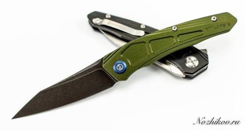 5891 Maxace Knife Maxace Ptilopsis Green фото 2